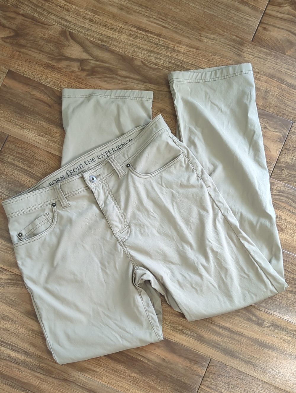 Prana Men's Khaki Slim Fit Pants